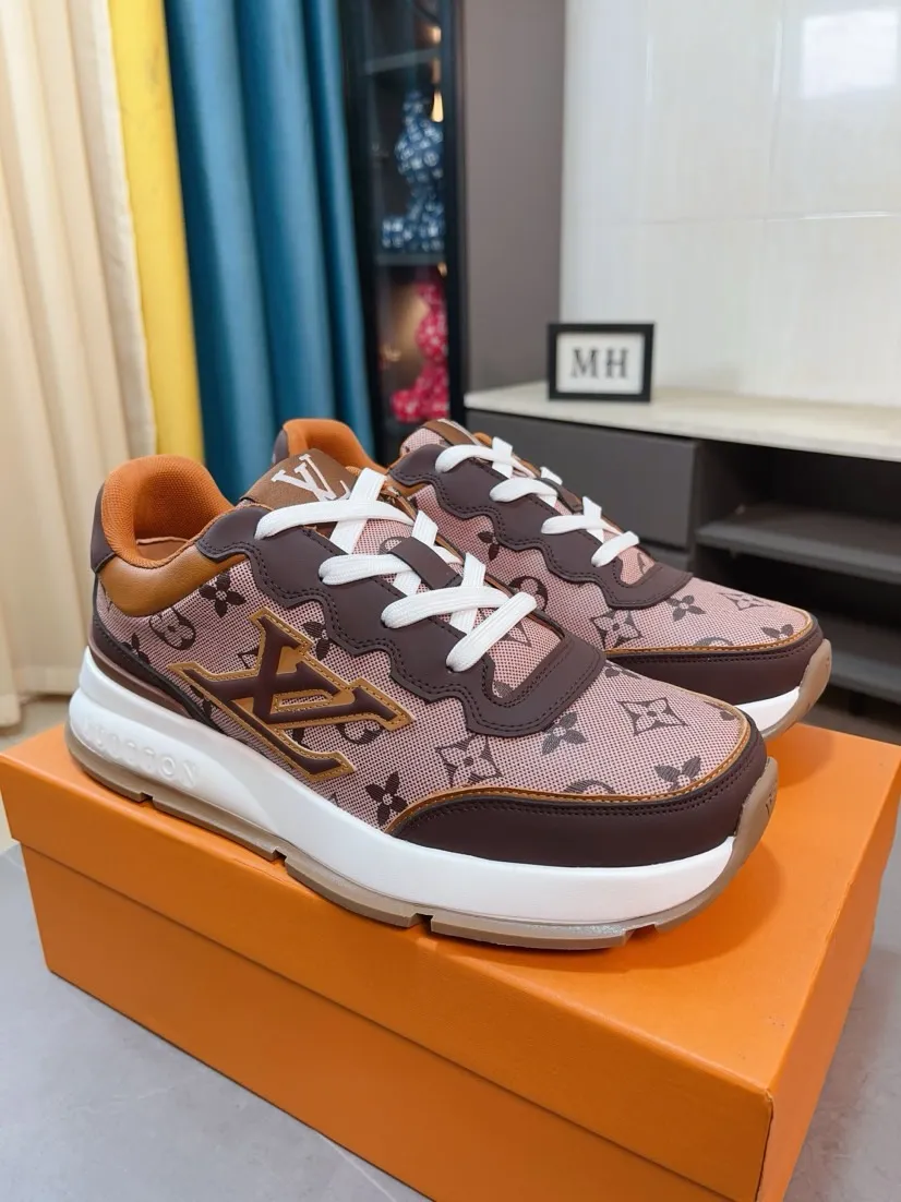 Men's shoes💰438🌹🌹[LV]🌹High-end brand of men's shoes: Official website 1:1 Latest masterpiece: The upper is made of Italian imported first-layer cowhide with special materials➕Full genuine leather lining🔥, making walking more convenient and comfortable! Exclusive new style, stunning work [color]! Create a fashionable personality to set off your uniqueness! A must-have for trendy men! Classic🔥Number: 38-44